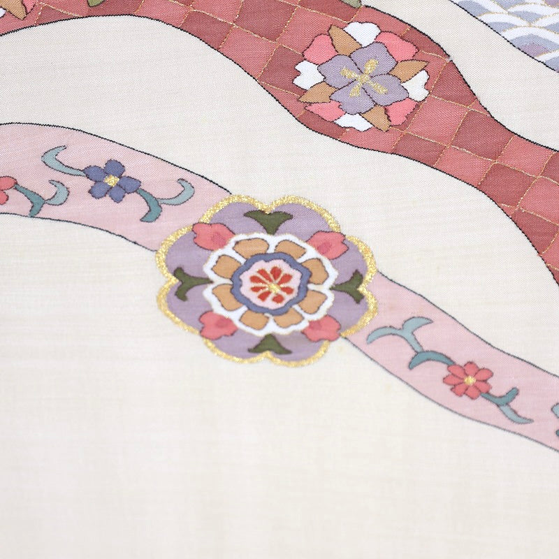 kimono sash belt (Hukuro-obi) 100% silk  / C54