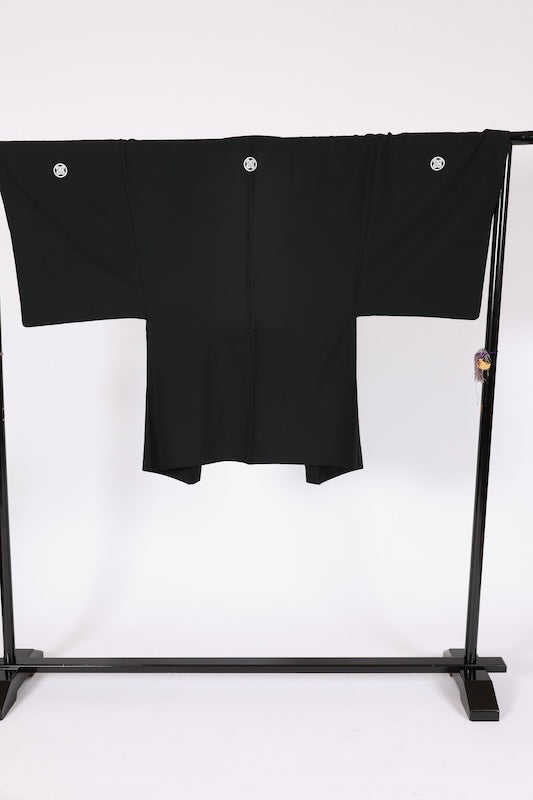 Men's Japanese kimono  Jacket (Haori) M-size polyester  / B1173