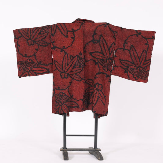 kimono jacket (Haori) S-size 100% silk  / C56