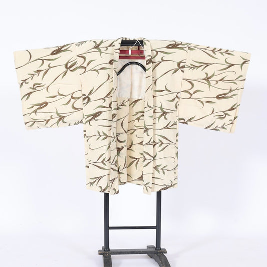 kimono jacket (Haori) S-size 100% silk  / C59