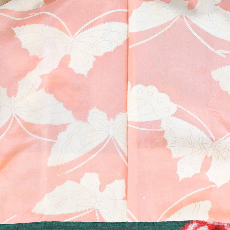 kimono jacket (Haori) M-size 100% silk  / C83