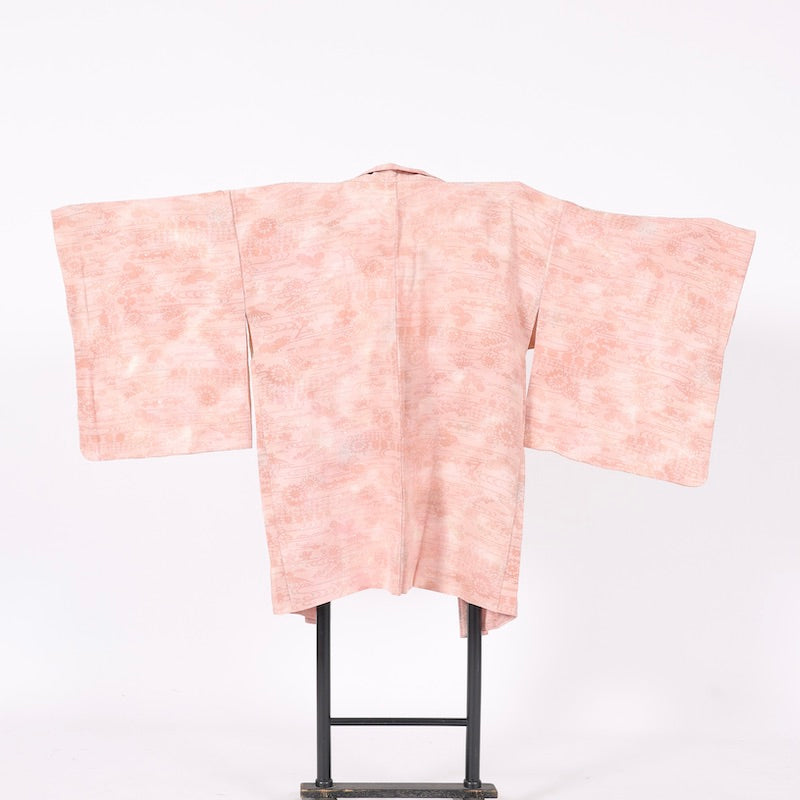 kimono jacket (Haori) S-size 100% silk  / C60