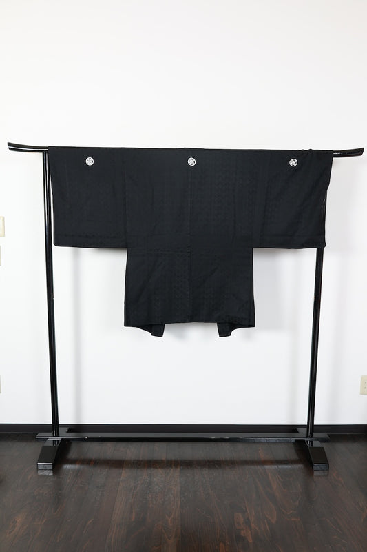 Men's Haori jacket black pre-owned /R614