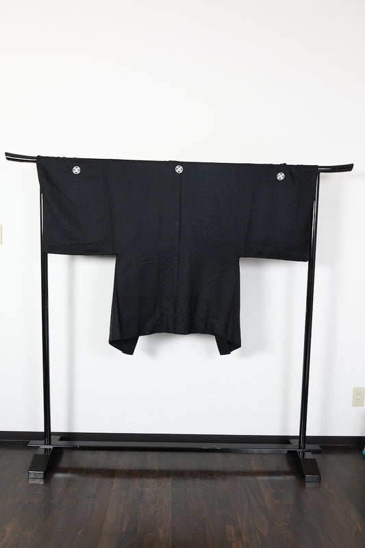 Men's Haori jacket black pre-owned /R619