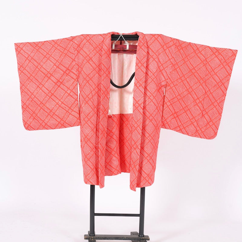 kimono jacket (Haori) S-size 100% silk  / C61