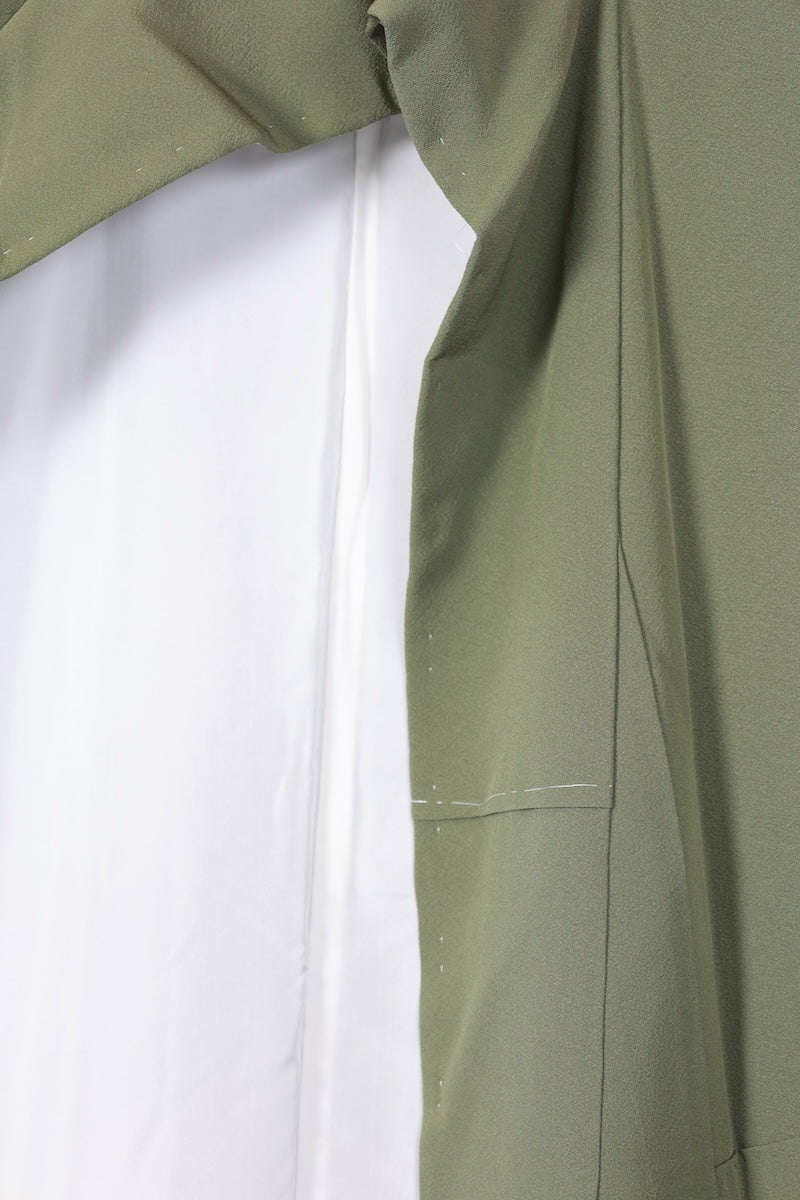 Iromuzi Tsukesage kimono green New, unused item /R623