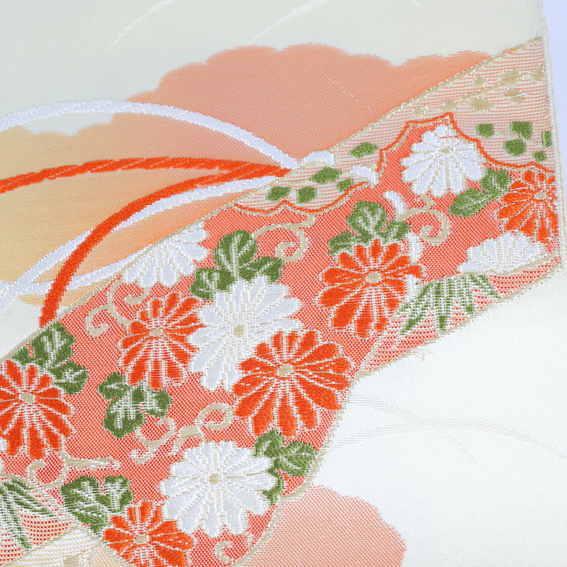 kimono sash belt (Nagoya-obi) polyester  / C70