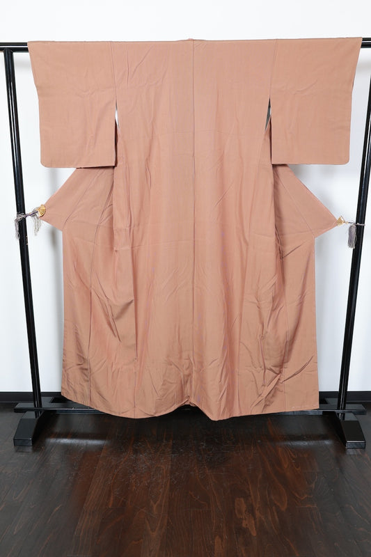 Edokomon kimono brown New, unused item /AZ132