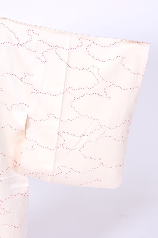 Japanese kimono  Coat (Michiyuki) M-size 100% silk  / B1195