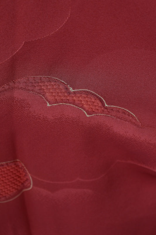 Japanese kimono  Coat (Michiyuki) M-size 100% silk  / B1189