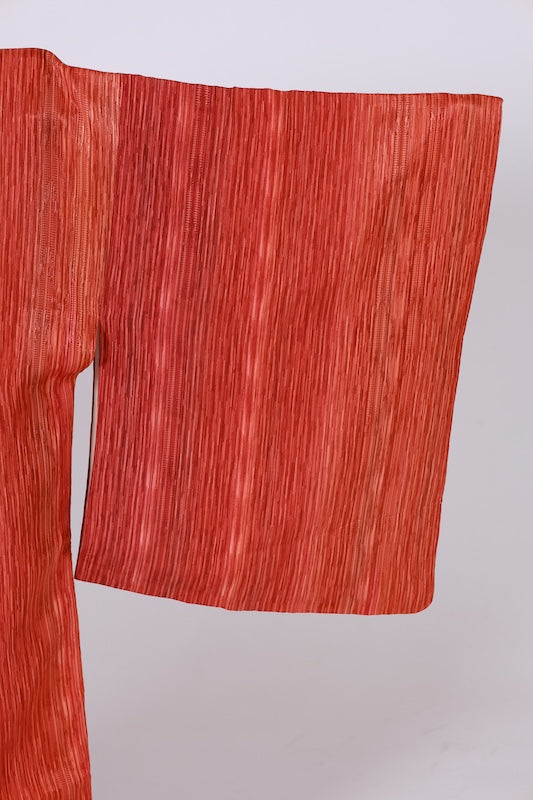 Japanese kimono  Coat (Michiyuki) M-size 100% silk  / B1188