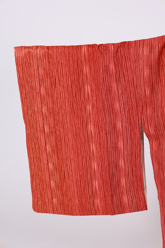 Japanese kimono  Coat (Michiyuki) M-size 100% silk  / B1188