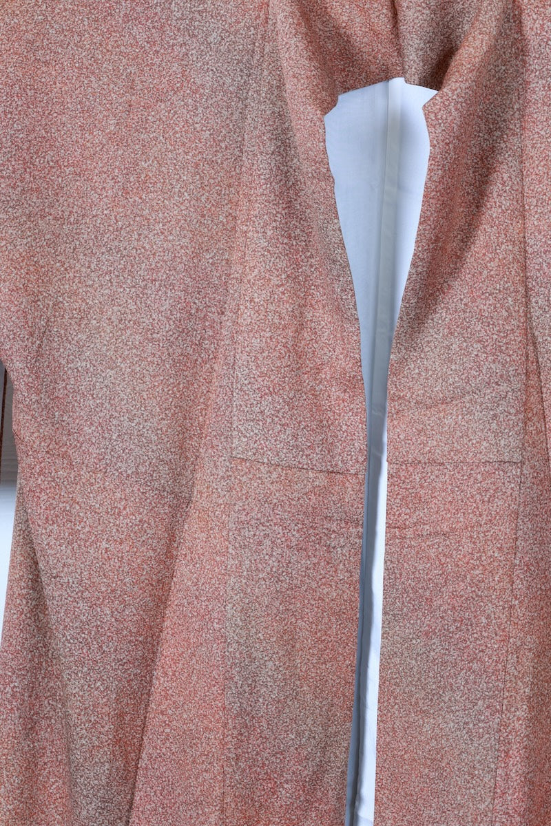 Komon kimono brown pre-owned /Az127