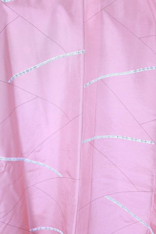 Japanese kimono  Coat (Dotyugi) M-size 100% silk  / B1187