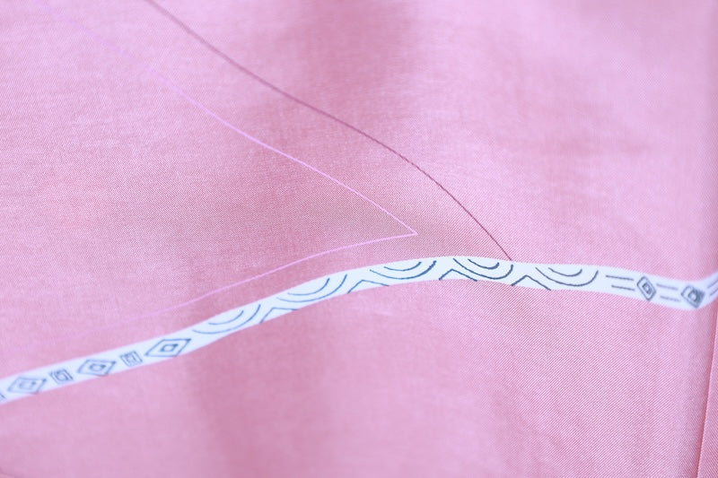 Japanese kimono  Coat (Dotyugi) M-size 100% silk  / B1187