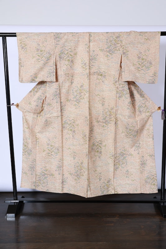 Japanese kimono New(komon)Wool100%/A514