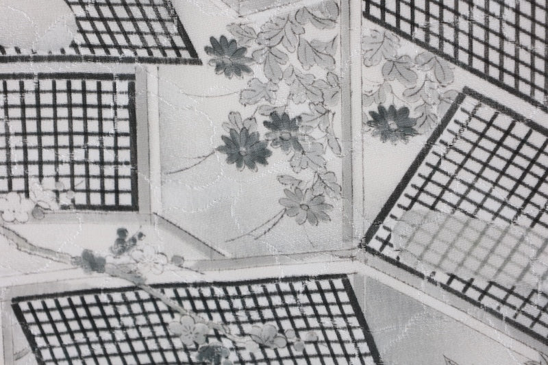 Japanese kimono used <Komon> Msize  silk 100% /B1193