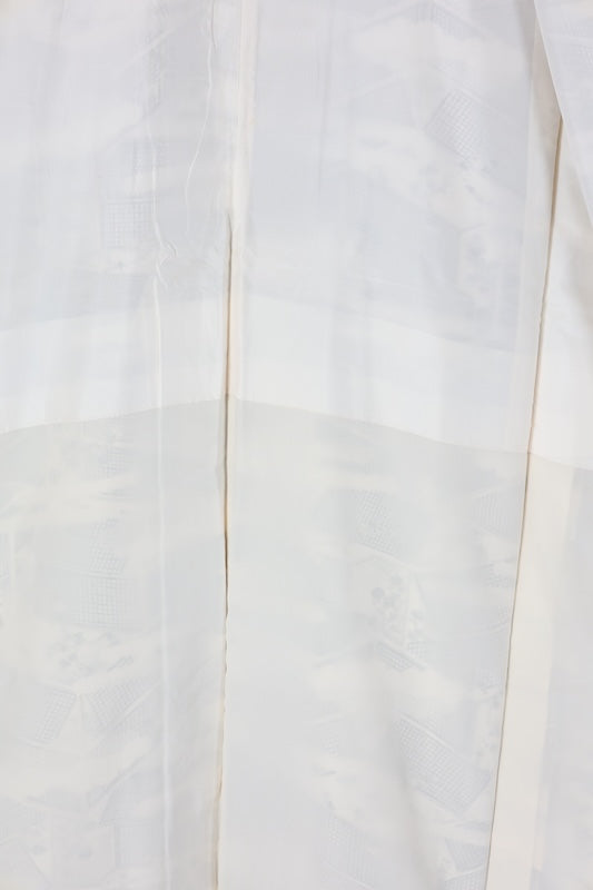 Japanese kimono used <Komon> Msize  silk 100% /B1193