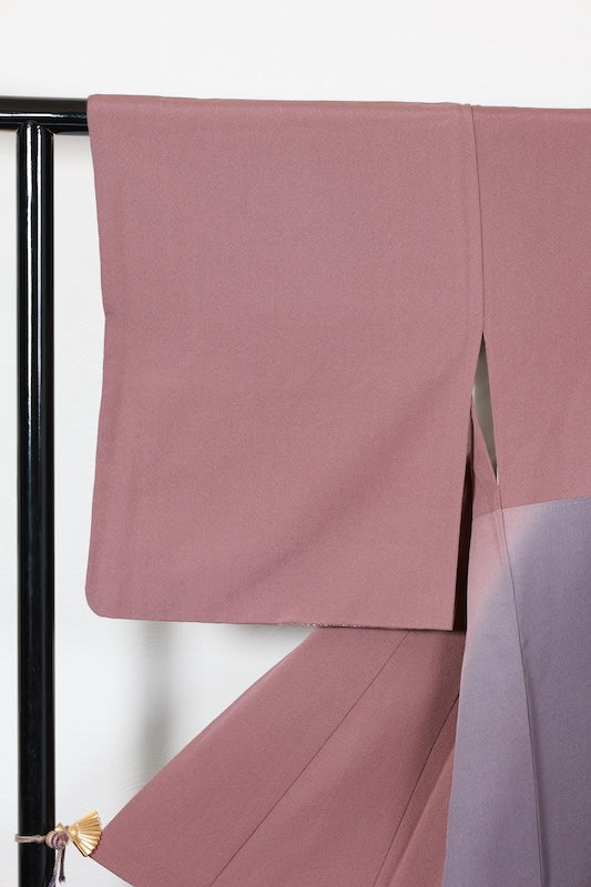 Houmongi kimono Pale purple pre-owned /R627