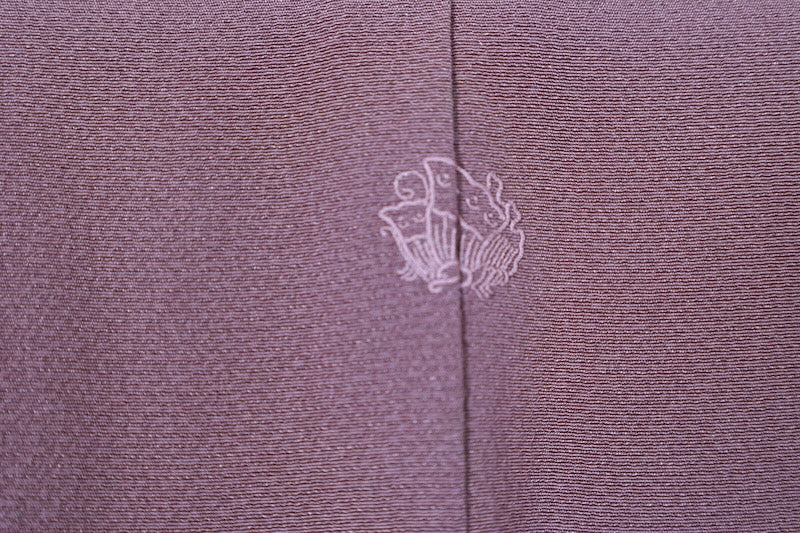 Houmongi kimono Pale purple pre-owned /R627
