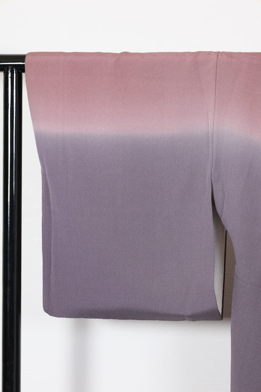 Houmongi kimono Pale purple pre-owned /R627