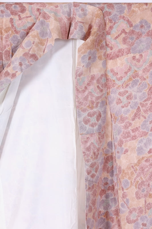 Japanese kimono used <Komon> Msize  silk 100% /B1185