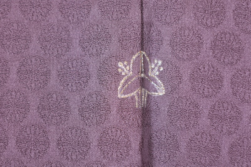 Iromuzi kimono purple pre-owned /AZ121