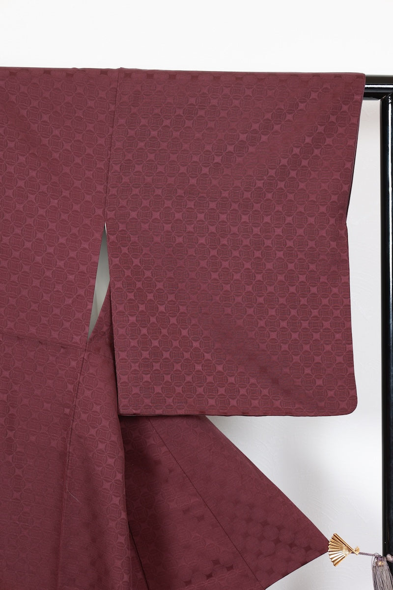 Iromuzi kimono purple pre-owned /AZ119