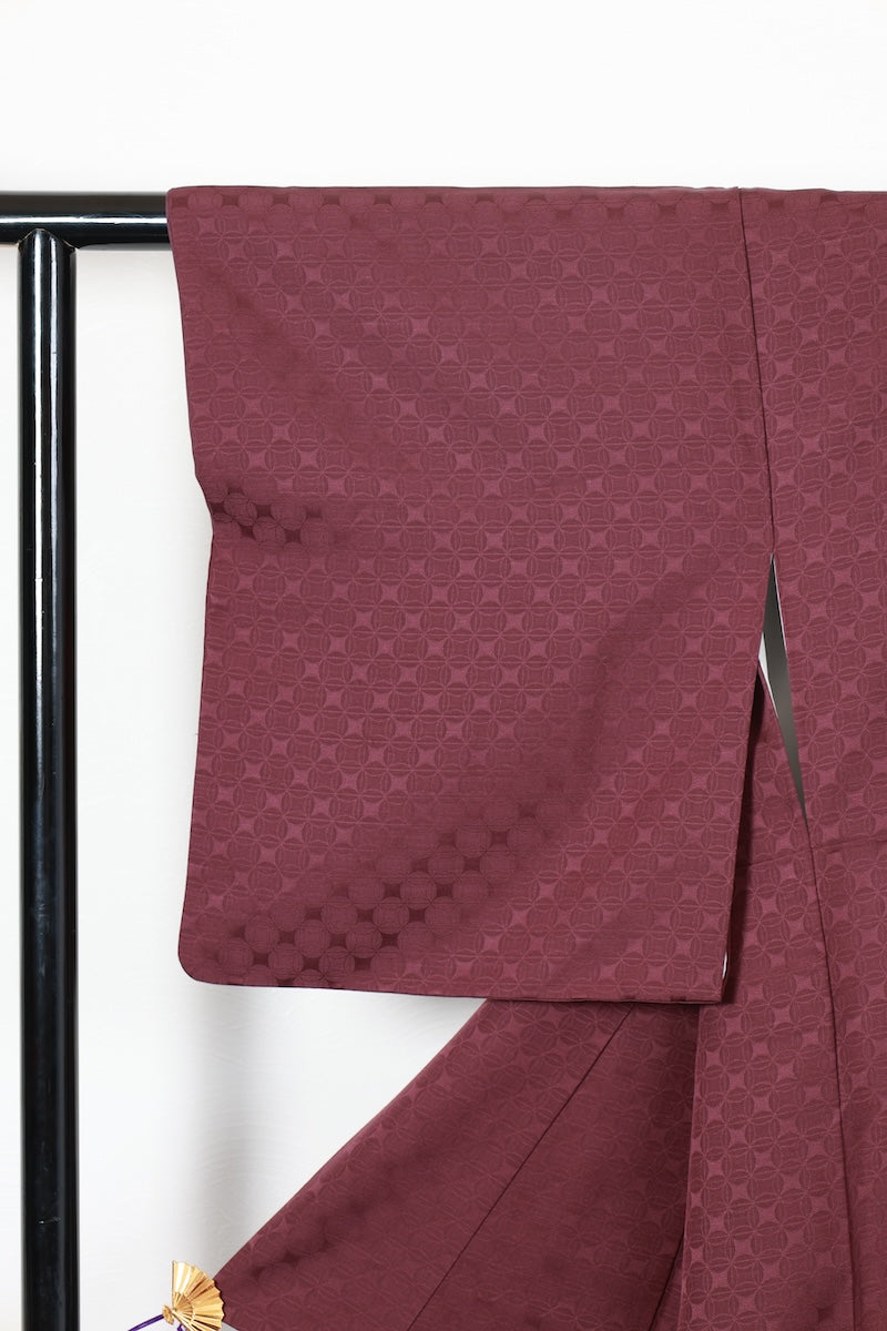 Iromuzi kimono purple pre-owned /AZ119