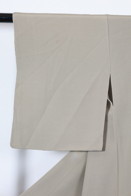 Iromuzi Tsuesage kimono lye color brown pre-owned /R628
