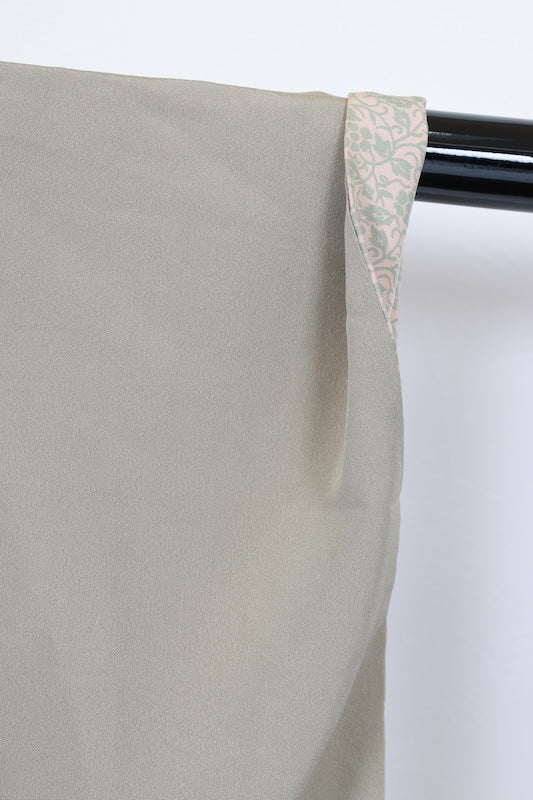 Iromuzi Tsuesage kimono lye color brown pre-owned /R628