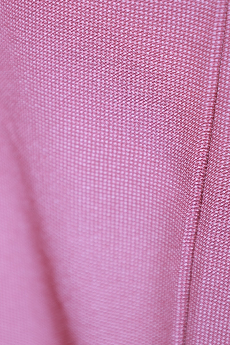 Komon kimono pink white pre-owned /AZ122