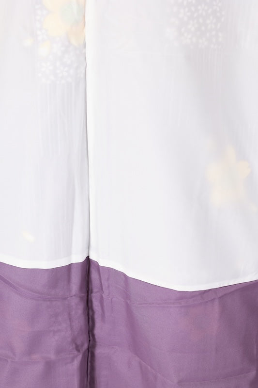 Japanese kimono used <Komon> Lsize  polyester /B1214