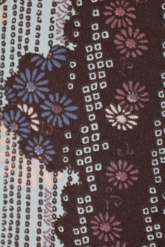 Japanese kimono Unused New <Komon> Lsize  polyester /B1211