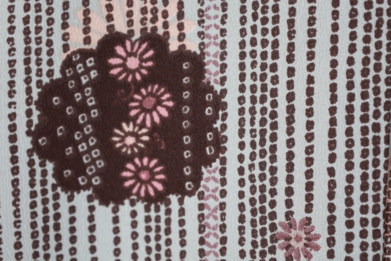 Japanese kimono Unused New <Komon> Lsize  polyester /B1211