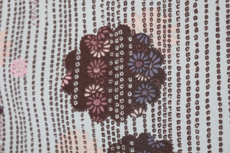 Japanese kimono Unused New <Komon> Lsize  polyester /B1211