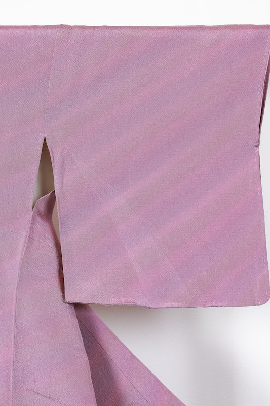 Japanese kimono used <Iromuzi> Msize  silk 100% /T202