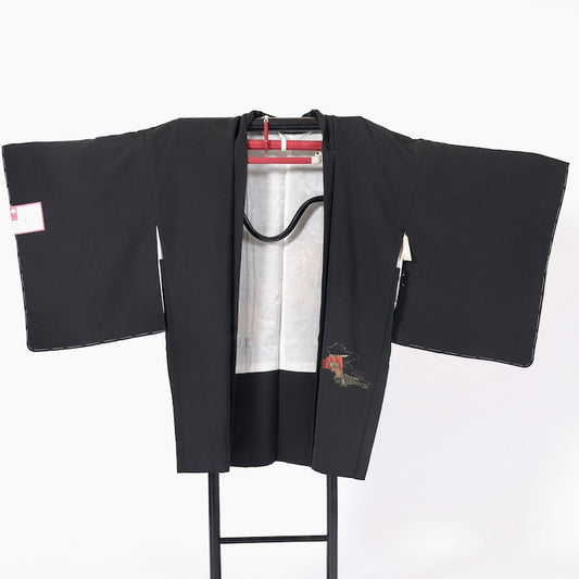 kimono jacket (Haori) M-size 100% silk  / C84
