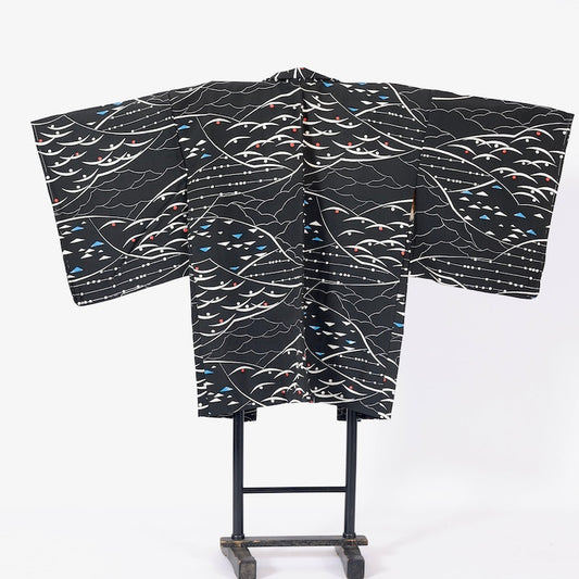 kimono jacket (Haori) S-size 100% silk  / C80