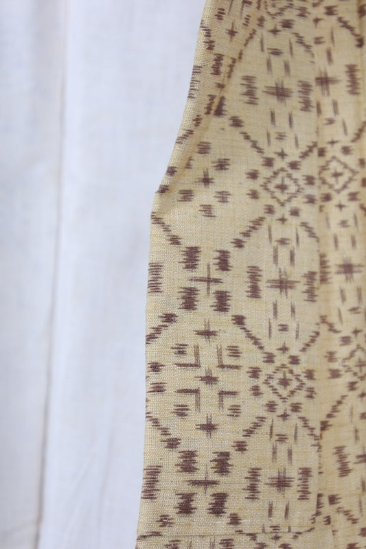 Komon kimono Shades of brown pre-owned /R630