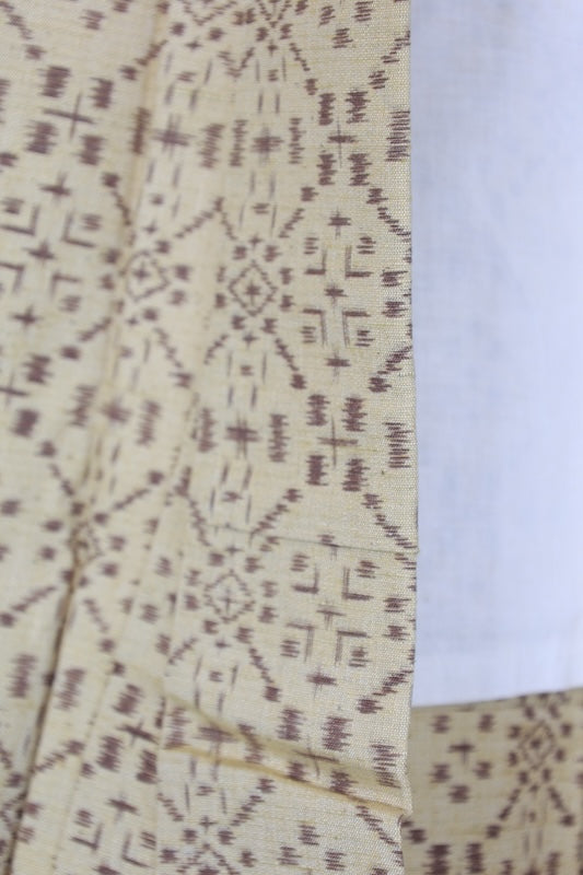 Komon kimono Shades of brown pre-owned /R630
