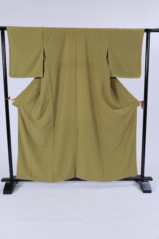 Japanese kimono(iromuji)L -size 100%silkA067