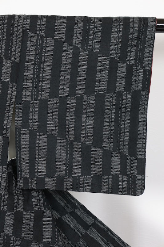 Japanese kimono used <Tsumugi> Msize  silk 100% /T179