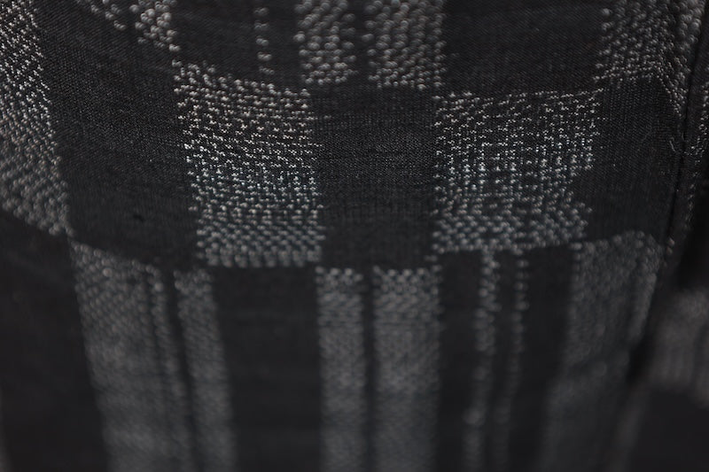 Japanese kimono used <Tsumugi> Msize  silk 100% /T179
