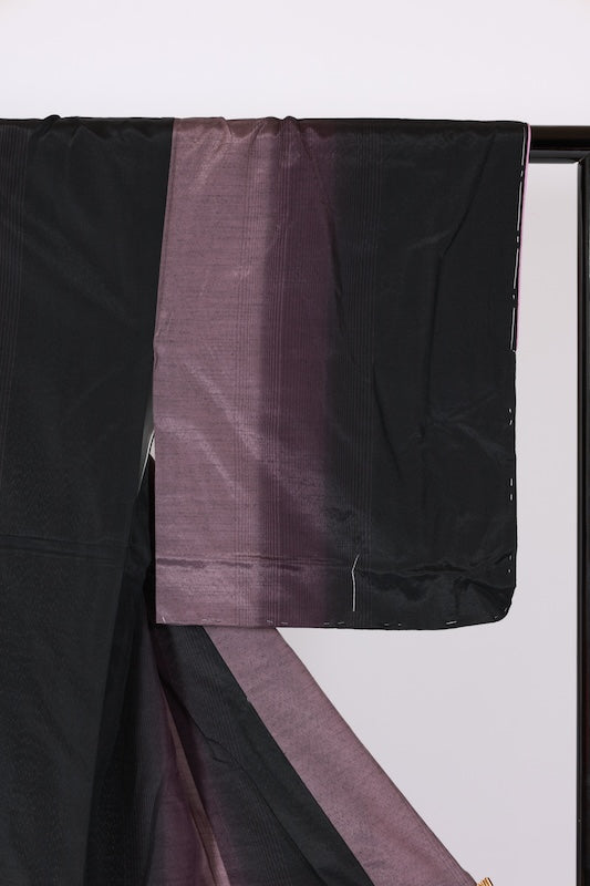 Japanese kimono Unused New <Komon> L-size  polyester /B1202