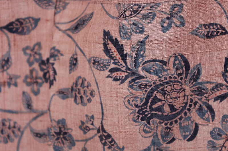 Japanese kimono used(tsumugi)sizeL silk100%/A531