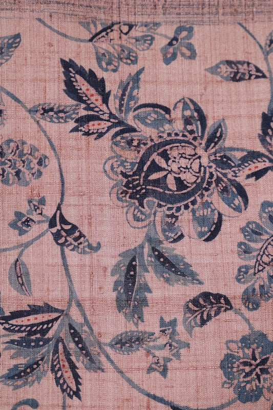 Japanese kimono used(tsumugi)sizeL silk100%/A531