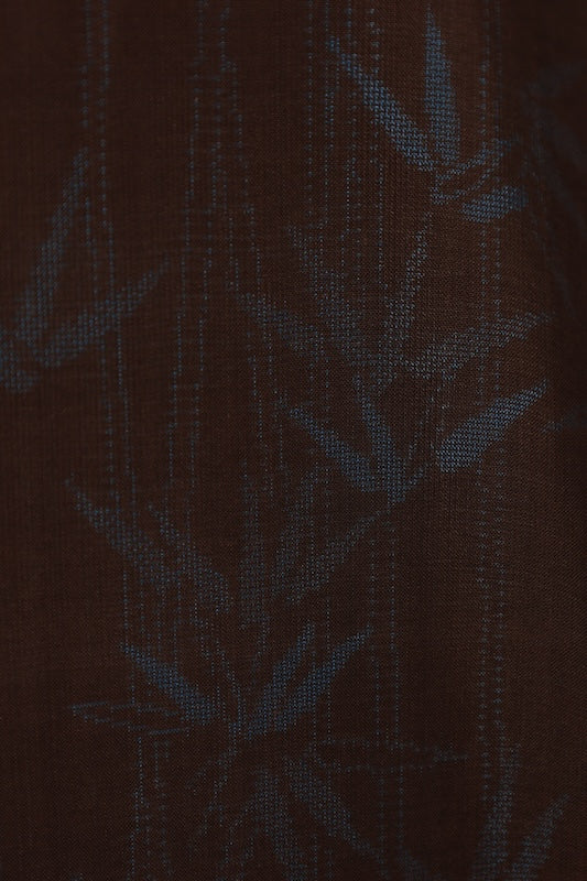 Japanese kimono used(tsumugi)SizeL silk100%/A532