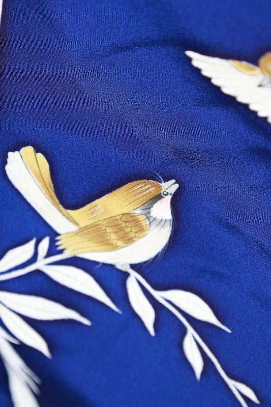 Japanese kimono used <Tsukesage> Msize  silk 100% /T185