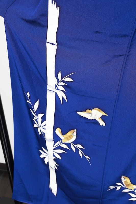 Japanese kimono used <Tsukesage> Msize  silk 100% /T185